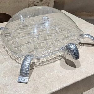 1970's Arthur Court Turtle Dome Serving Tray